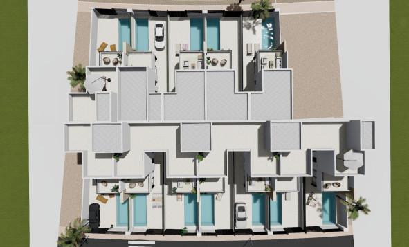 New build - 3. Semi-detached house - Santiago de Ribera - Costa Calida