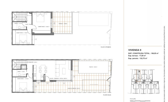 New build - 3. Semi-detached house - Santiago de Ribera - Costa Calida