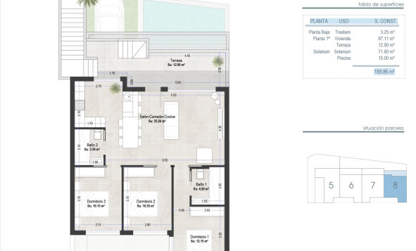 Nieuwbouw Woningen - Bungalow - San Pedro del Pinatar - Los Alcazares