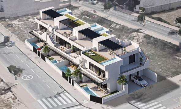 Nieuwbouw Woningen - Bungalow - San Pedro del Pinatar - Los Alcazares