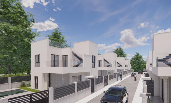 Nieuwbouw woningen - 3. Halfvrijstaand huis - Los Montesinos - Costa Blanca Zuid