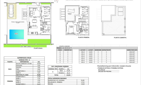 Nieuwbouw woningen - 3. Halfvrijstaand huis - Los Montesinos - Costa Blanca Zuid