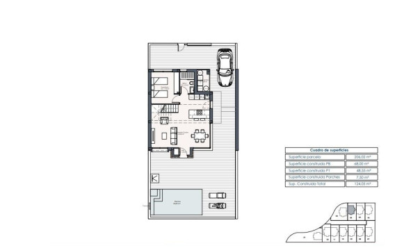 Nieuwbouw woningen - 3. Halfvrijstaand huis - Los Montesinos - Costa Blanca Zuid