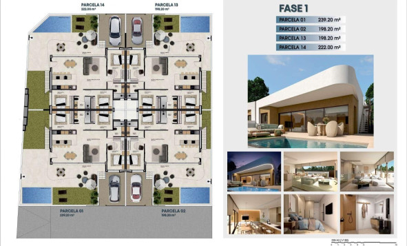 Nieuwbouw woningen - 4. Halfvrijstaande villa - Dolores - Costa Blanca Zuid