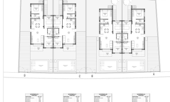 Nieuwbouw woningen - 3. Halfvrijstaand huis - mazarrón - Costa Calida