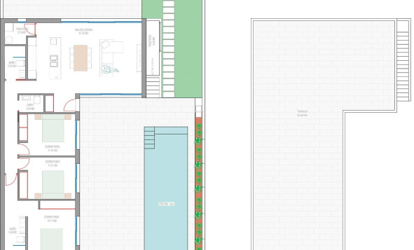 New build - 3. Semi-detached house - Los Alcazares - Costa Calida
