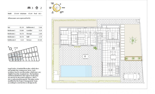 Nieuwbouw Woningen - Villa - Algorfa - Vistabella Golf