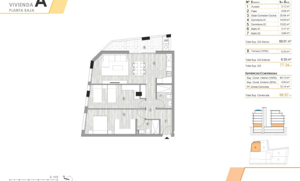 Obra nueva - 1. Apartamento / piso - Torrevieja - Costa Blanca Sur