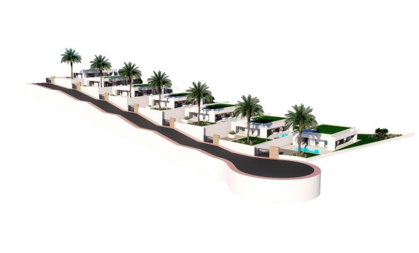 Nieuwbouw woningen - 3. Halfvrijstaand huis - Finestrat - Costa Blanca Noord