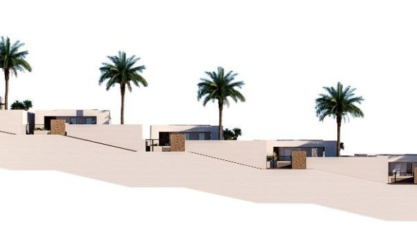 Nieuwbouw woningen - 3. Halfvrijstaand huis - Finestrat - Costa Blanca Noord