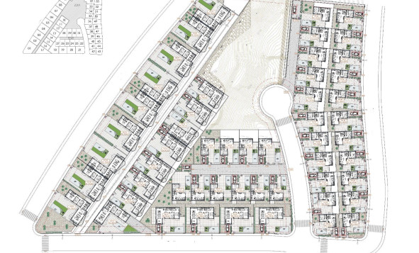 Nieuwbouw woningen - 3. Halfvrijstaand huis - Algorfa - Costa Blanca Zuid