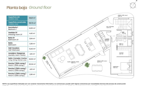 Nieuwbouw woningen - 3. Halfvrijstaand huis - Orihuela Costa - Costa Blanca Zuid