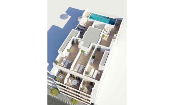 Nieuwbouw woningen - 1. Appartement / flat - Torrevieja - Costa Blanca Zuid