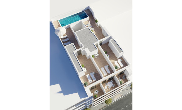 Nieuwbouw woningen - 1. Appartement / flat - Torrevieja - Costa Blanca Zuid