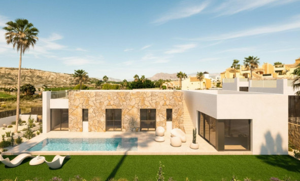 Nieuwbouw woningen - 3. Halfvrijstaand huis - Algorfa - Costa Blanca Zuid