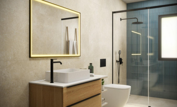 Nieuwbouw woningen - 3. Halfvrijstaand huis - Algorfa - Costa Blanca Zuid