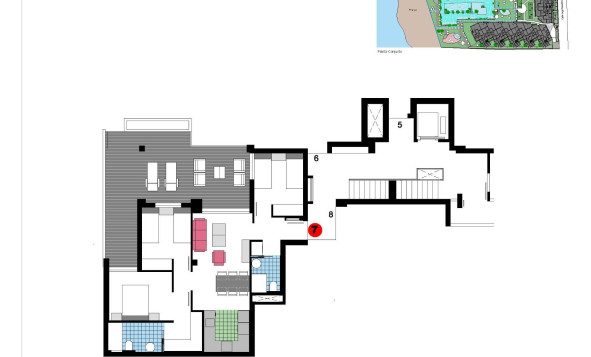 Nieuwbouw woningen - 1. Appartement / flat - Denia - Costa Blanca Noord