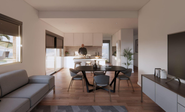 Nieuwbouw woningen - 3. Halfvrijstaand huis - Jacarilla - Costa Blanca Zuid