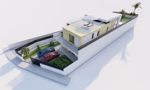 Nieuwbouw woningen - 3. Halfvrijstaand huis - Torrevieja - Costa Blanca Zuid