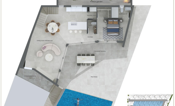 Nieuwbouw woningen - 3. Halfvrijstaand huis - Benitachell - Golden Valley