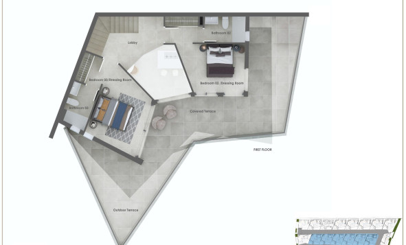 Nieuwbouw woningen - 3. Halfvrijstaand huis - Benitachell - Golden Valley