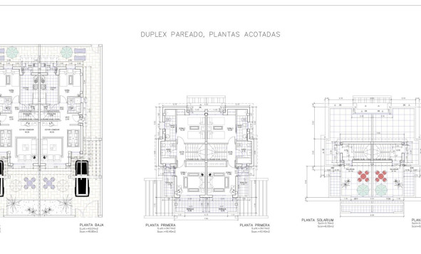 Nieuwbouw woningen - 3. Halfvrijstaand huis - Puerto de Mazarron - Mar De Plata