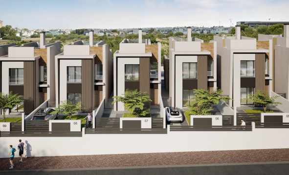 Nieuwbouw woningen - 3. Halfvrijstaand huis - Torrevieja - Costa Blanca Zuid