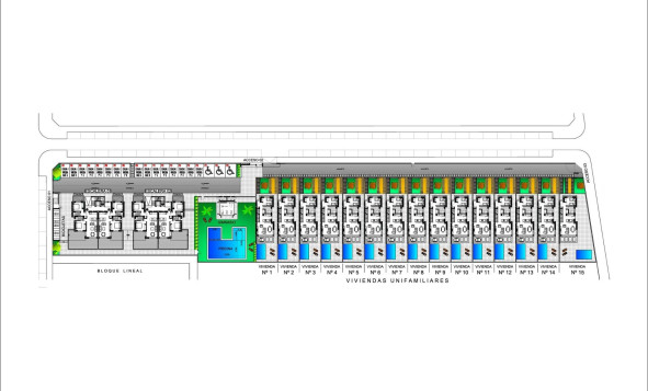Nieuwbouw woningen - 3. Halfvrijstaand huis - Torrevieja - Costa Blanca Zuid