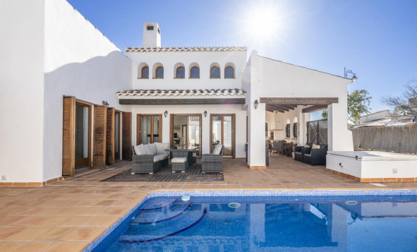 Herverkoop - 3. Vrijstaande villa - Baños y Mendigo - Costa Calida