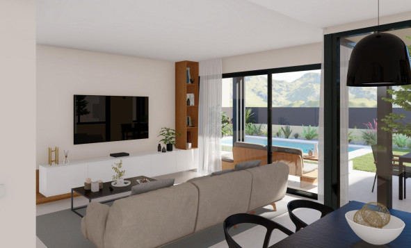 Nieuwbouw woningen - 3. Vrijstaande villa - Baños y Mendigo - Costa Calida