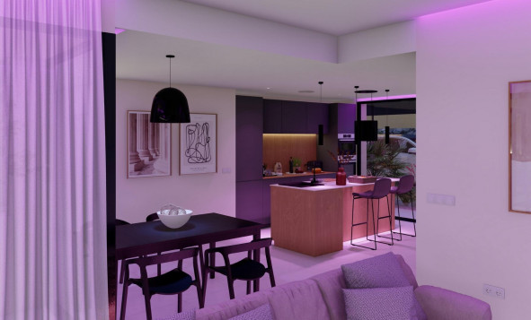 Nieuwbouw woningen - 3. Vrijstaande villa - Baños y Mendigo - Costa Calida