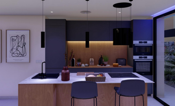 Nieuwbouw woningen - 3. Vrijstaande villa - Baños y Mendigo - Costa Calida