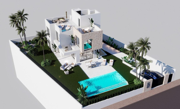 Nieuwbouw Woningen - 4. House - Detached Villa - Finestrat - Benidorm