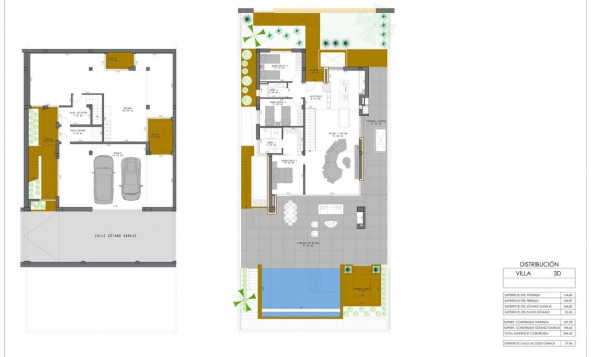 Obra nueva - Villa - Algorfa - Vistabella Golf