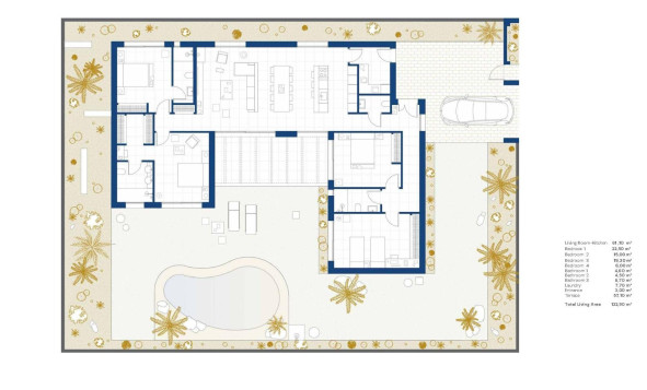 Nieuwbouw woningen - 3. Vrijstaande villa - Baños y Mendigo - Costa Calida