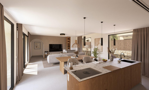 Nieuwbouw woningen - 3. Vrijstaande villa - Baños y Mendigo - Costa Calida