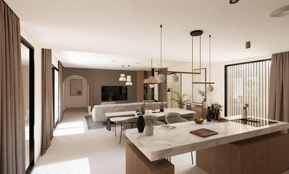 Nieuwbouw woningen - 3. Vrijstaande villa - Baños y Mendigo - Costa Calida