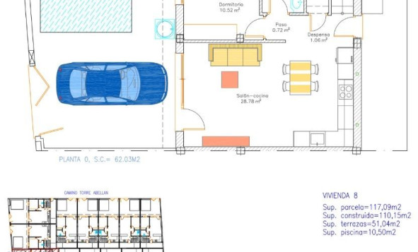 Nieuwbouw woningen - 2. Town house / tussenwoning - Avileses - Costa Calida