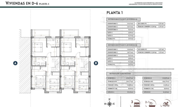 Nieuwbouw woningen - 2. Town house / tussenwoning - Bigastro - Costa Blanca Zuid