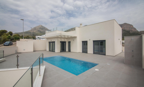 Nieuwbouw woningen - 3. Vrijstaande villa - Polop - Costa Blanca Noord