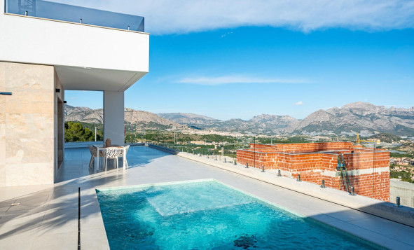 Nieuwbouw woningen - 3. Vrijstaande villa - Polop - Costa Blanca Noord