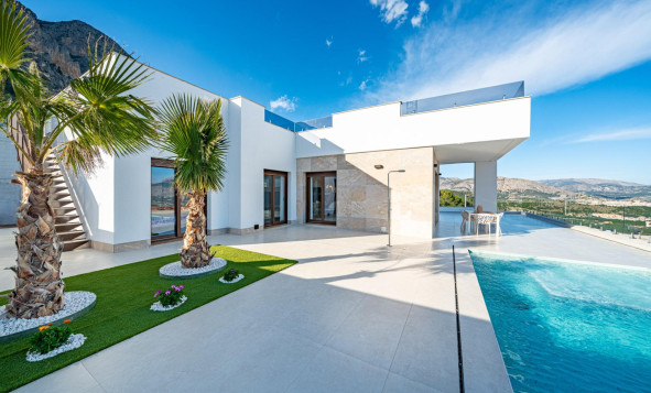 Nieuwbouw woningen - 3. Vrijstaande villa - Polop - Costa Blanca Noord