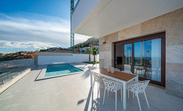 Nieuwbouw woningen - 3. Vrijstaande villa - Polop - Costa Blanca Noord