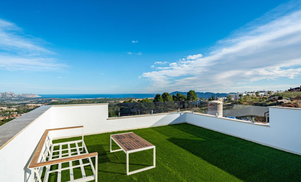Nieuwbouw woningen - 3. Vrijstaande villa - Polop - Costa Blanca Noord