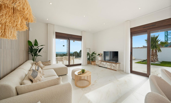 Nieuwbouw woningen - 3. Vrijstaande villa - Polop - Costa Blanca Noord