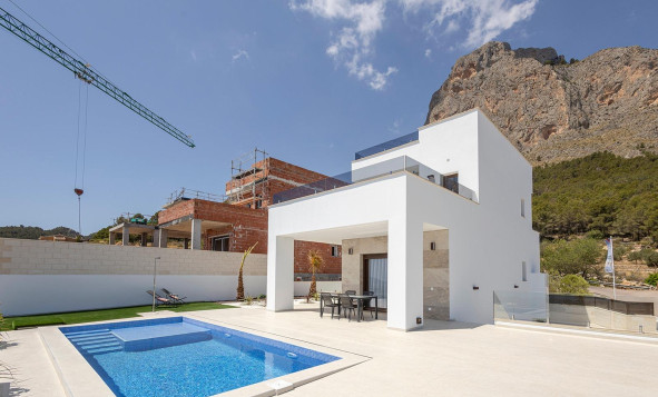 Nieuwbouw woningen - 3. Vrijstaande villa - Polop - Costa Blanca Noord