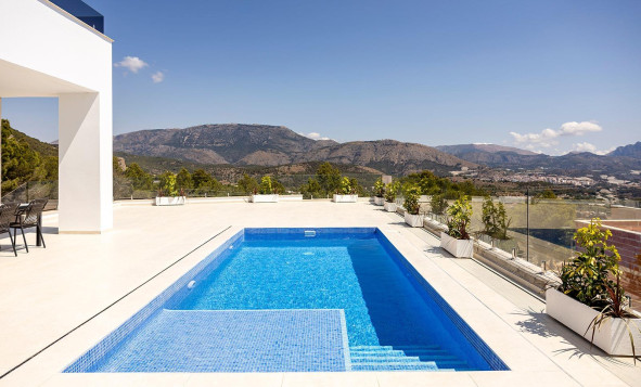 Nieuwbouw woningen - 3. Vrijstaande villa - Polop - Costa Blanca Noord