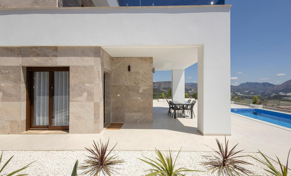 Nieuwbouw woningen - 3. Vrijstaande villa - Polop - Costa Blanca Noord