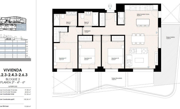 Nieuwbouw woningen - 1. Appartement / flat - Villajoyosa - Playa del Torres