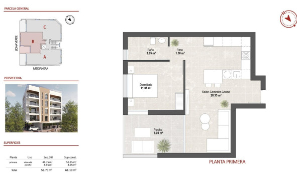 Nieuwbouw woningen - 1. Appartement / flat - San Pedro del Pinatar - Costa Calida